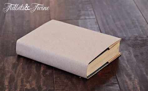 How To Cover A Book For Practicality And Style Easy Tutorial Book