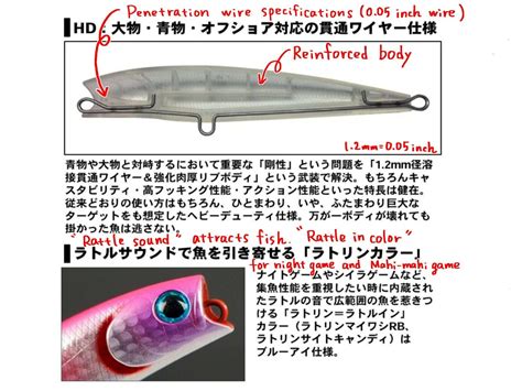 Daiwa Daiwa Pencil Bait Sea Bass More Than Salt Pencil F 110F HD