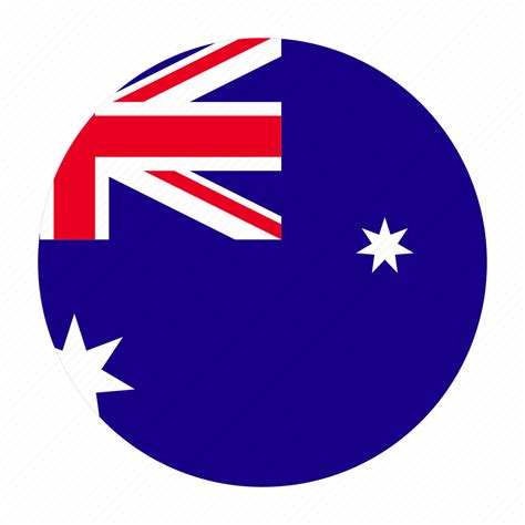 Aus Australia Australian Flag Icon Download On Iconfinder