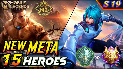 15 New Meta Heroes Mobile Legends 2021 Season 19 Update Mobile