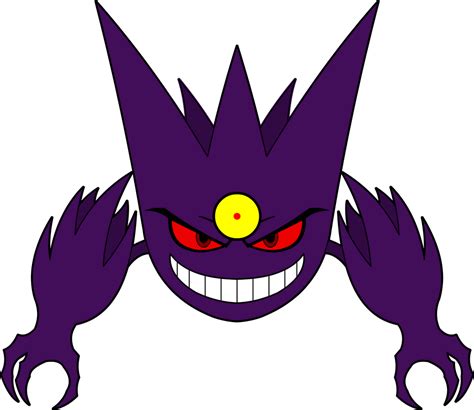 Mega Gengar By Darkajax On Deviantart