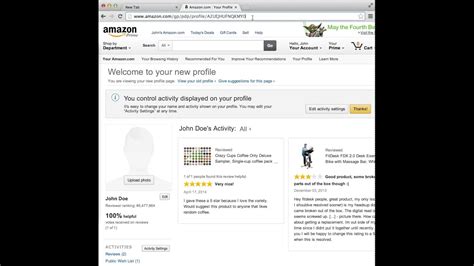 Amazon advertising ciblez, attirez et fidélisez vos clients: How to get amazon profile URL - YouTube