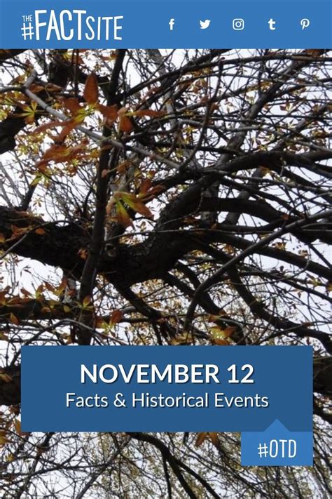 November 12 Facts Historical Events On This Day Artofit