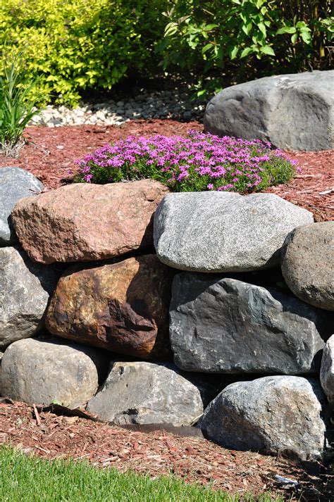 Rock Wall Garden Ideas Photos