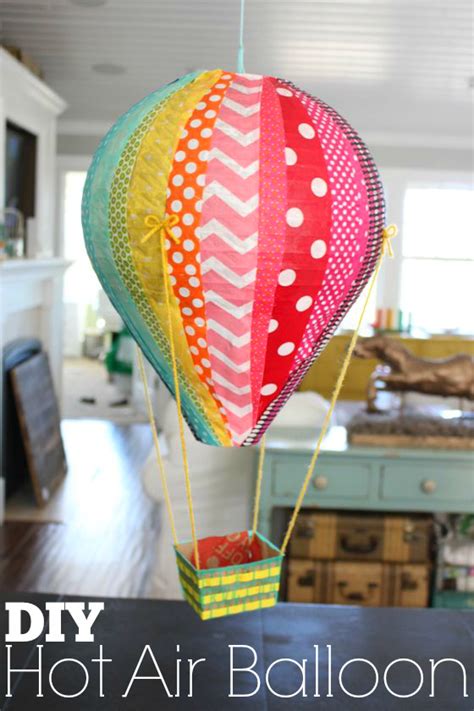 A couple of hair dryers will also work, among other things. DIY hot air balloons — The Pleated Poppy