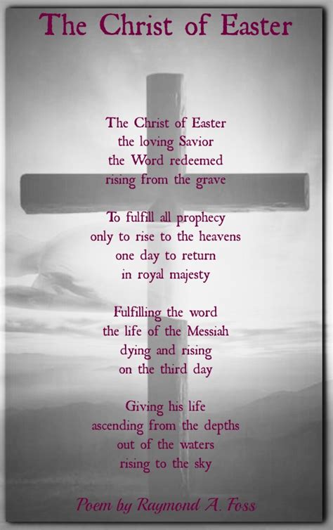 True Meaning Of Easter Poem Photos Cantik