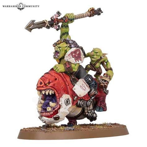 Ork Painboss And Grot Painted And Based Tabletop Ready Aghipbacid