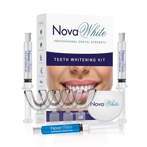 Buy Novawhite Tooth Whitening Kit 40 S Of 36 Carbamide Peroxide 4 Mouth Trays