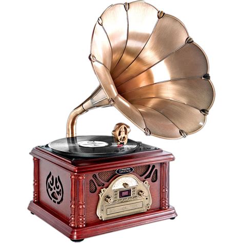2021人気の Pyle Upgraded Vintage Record Player Classic Vinyl Player