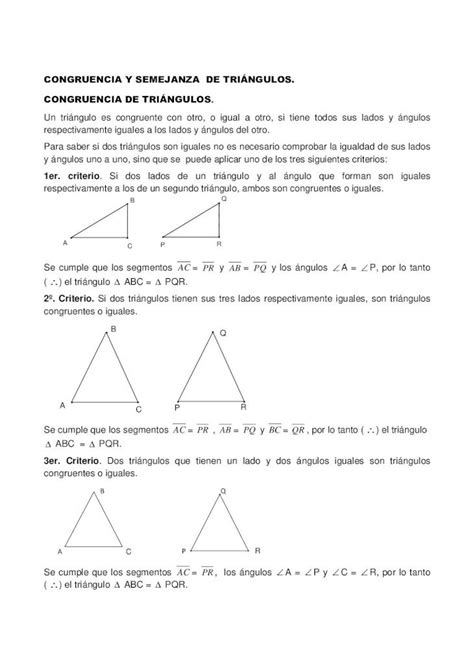 Pdf Semejanza Y Congruencia De Triangulos Cdn Geogebra En La