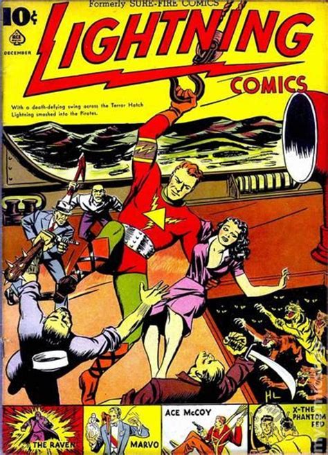 Lightning Comics Vol 1 1940 Comic Books