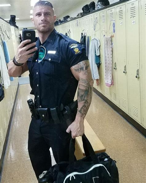 Sexy Fit Police Officer Jaylord Ig Cop Uniform Men In Uniform