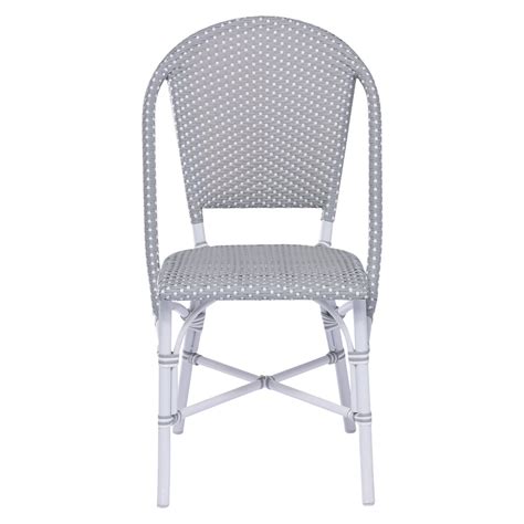 Do not use the chair as a step ladder. Sika Design Sofie Woven Rattan Bistro Side Chair in Black ...