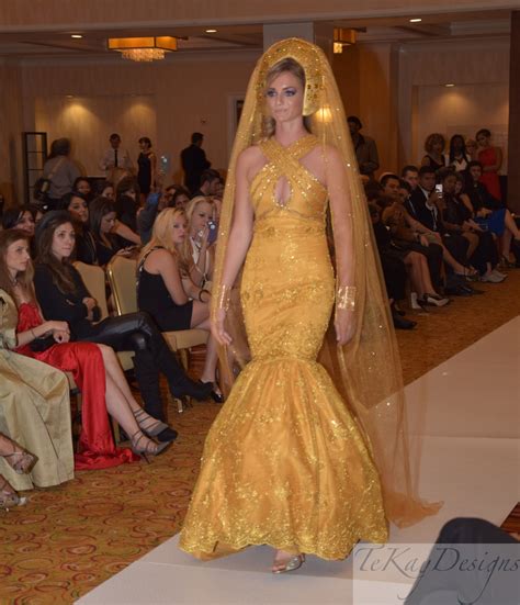 Tekay Designs Presented Their Couture Spring 2015 “the Crown Collection” In Houston Fashion Week