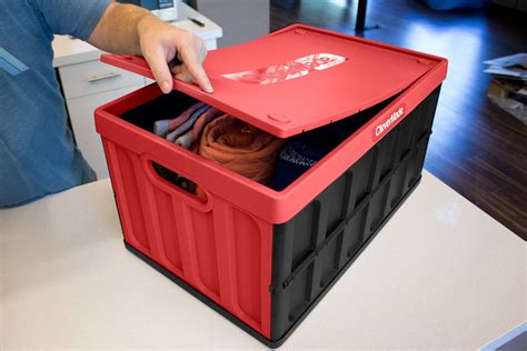 Collapsible Storage Bin With Lid Collapsible Storage Bins Storage