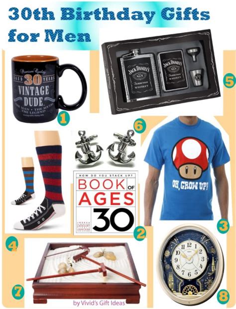 Gift ideas for 30th birthday male. 30th Birthday Gifts for Men | Birthday Gifts Men Love