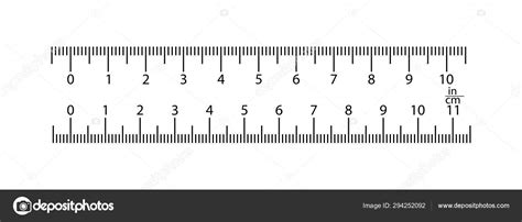 Actual Size Inch Ruler