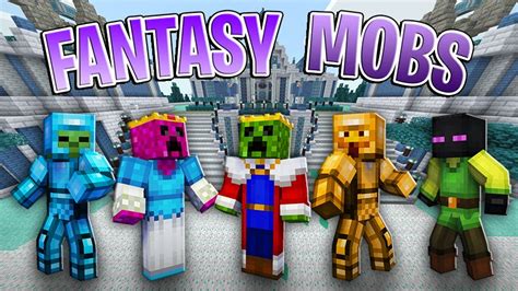 Fantasy Mobs By The Lucky Petals Minecraft Skin Pack Minecraft