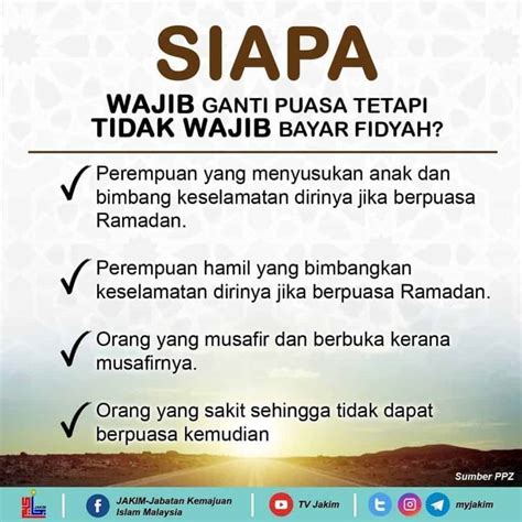 Cara Bayar Fidyah Secara Tunai / Online, Kadar Fidyah & Cara Kira