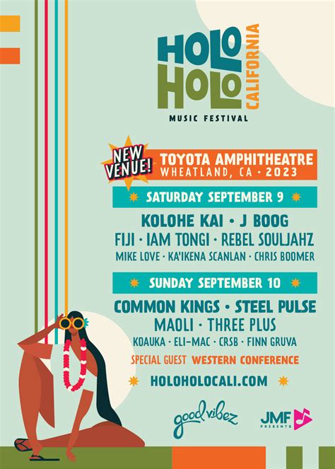 Holo Holo Music Festival 2023 Day 1 At Toyota Amphitheatre Saturday