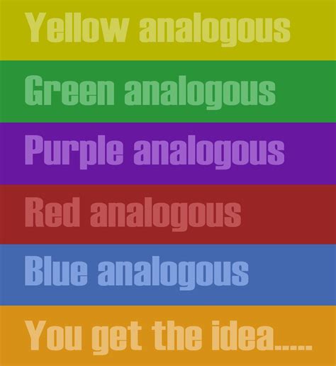analogous color scheme - Google Search | Triad color scheme, Analogous color scheme, Color schemes