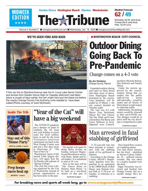 The Orange County Tribune Jan. 18, 2023 by orangecountytribune - Issuu