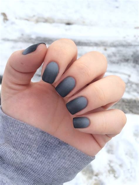 25 Cute Matte Nail Designs You Will Love Ombre Nail Designs Nail Art