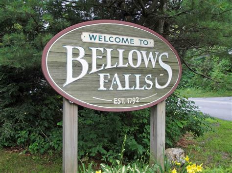 Geographically Yours Welcome Bellows Falls Vermont