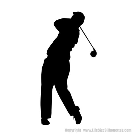 Golfer 2 Golf Decor Silhouette Decals Silhouette Vinyl Sports