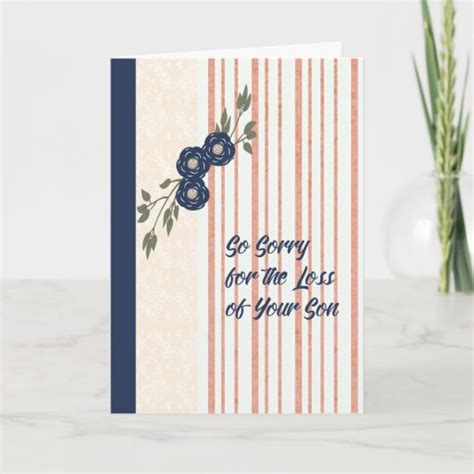 Sympathy Card For Loss Of Son Uk