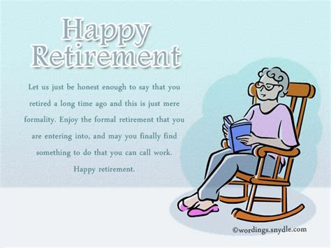 Happy Retirement Wishes And Messages Funny Sayings To Write In A Card