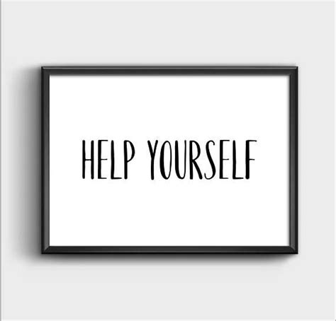 Help Yourself Sign Help Yourself Printable Bed And Breakfast Sign