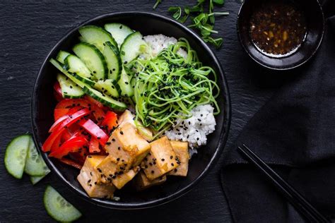 Sushi Rice Bowl With Teriyaki Tofu Sunbasket