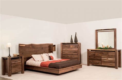 Phoenix Live Edge Bedroom Set Countryside Amish Furniture