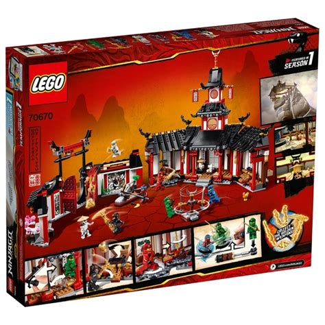 Lego 70670 Ninjago Monastery Of Spinjitzu Ninja Set Smyths Toys Ireland