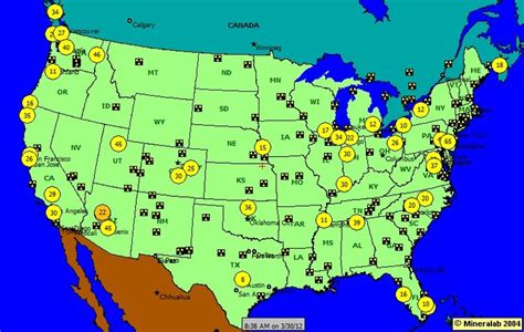 This Links To A Map From Radiation Network That Shows Environmental