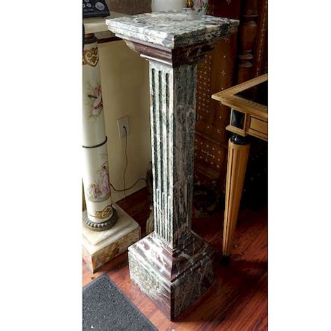 Antique Marble Pedestal Sold At Auction On 9th January Bidsquare