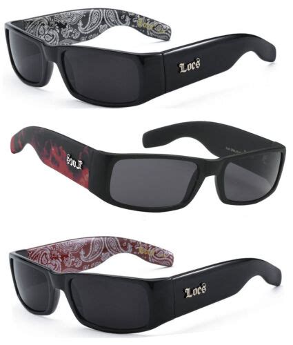 1 Or 3 Pair S Mens Og Locs Authentic Rectangular Gangster Cholo Sunglasses Ebay