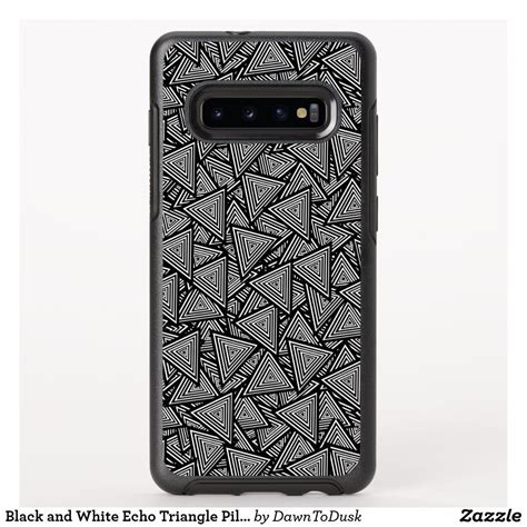 This free triangle calculator computes the edges, angles, area, height, perimeter, median, as well as view a scaled diagram of the resulting triangle, or explore many other math calculators, as well as. Black and White Echo Triangle Pile Patterned OtterBox ...