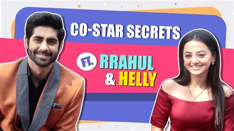 Co Star Secrets Ft Helly Shah And Rrahul Sudhir Fun Secrets Revealed