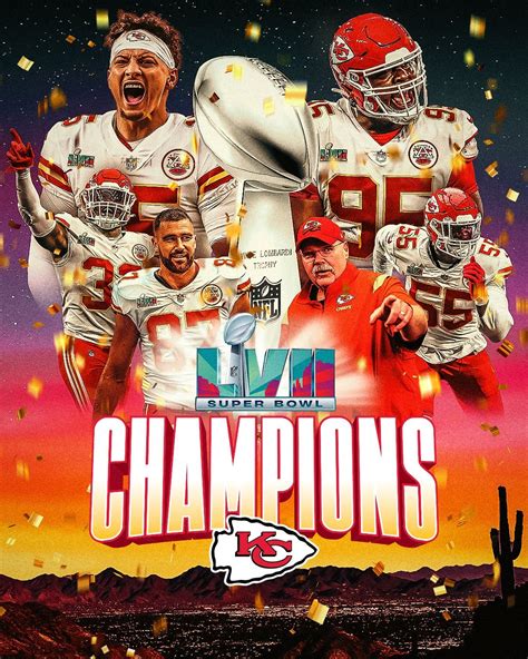 Kansas City Chiefs Super Bowl Lvii Champions Wallpapers Wallpaper Cave