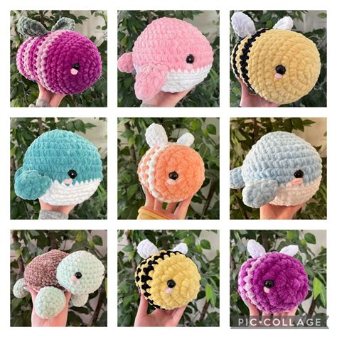Crochet Amigurumi Plushies Crochet Projects Beginner Crochet