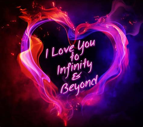 I Love You To Infinity And Beyond Symbols