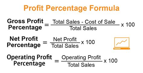 Profit Percentage Formula Examples With Excel Template