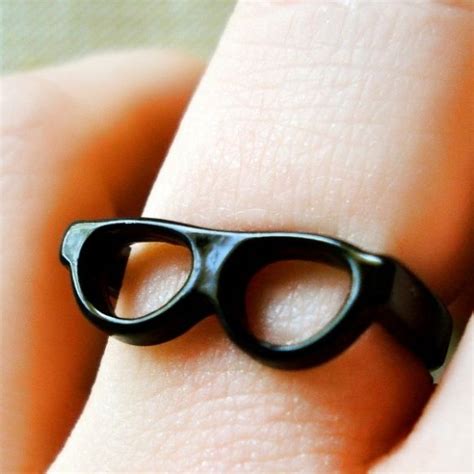 Nerd Glasses Ring Accessories Rings Accesories Nerd Fashion Ultimate T Guide Wanelo Cute