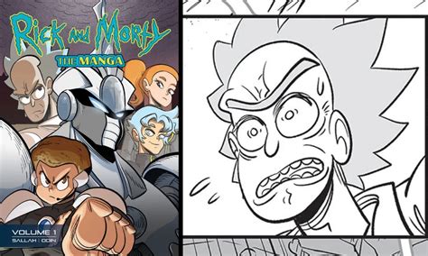 Rick And Morty Gets Manga Treatment From Oni Press Animation Magazine