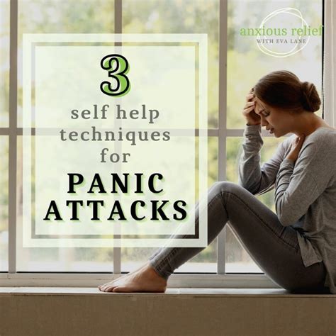 3 Self Help Techniques For Panic Attacks Anxious Relief
