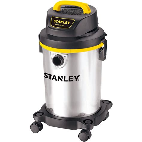 Stanley Sl18129 Portable Stainless Steel 4 Gallon Wet Dry Floor Vacuum