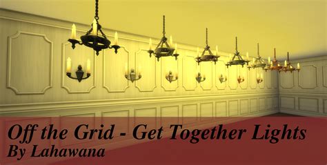 Mod The Sims Off The Grid Get Together Lights
