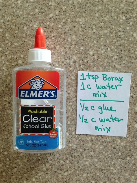 Make slime with glue and borax and make slime without borax. Little Bit Funky: 40 ideas -num 17- how to make slime {the ...